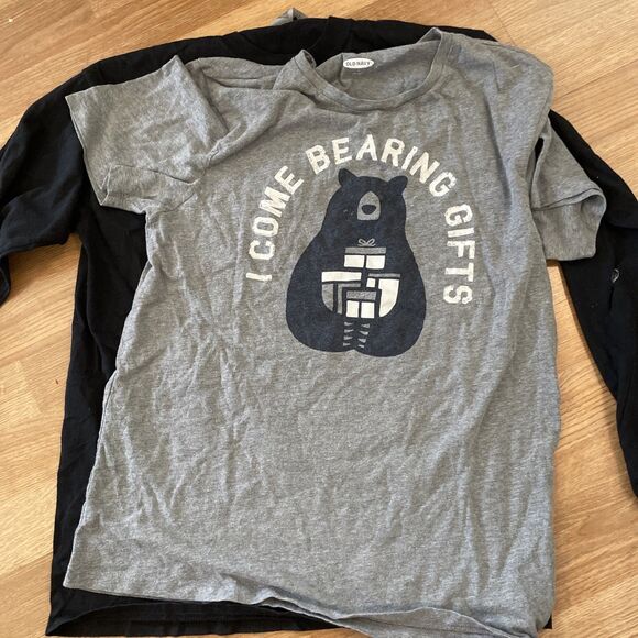 Mens Christmas Shirt LOT Size Medium Lot Of 4 Tees Crew Neck - Picture 5 of 9